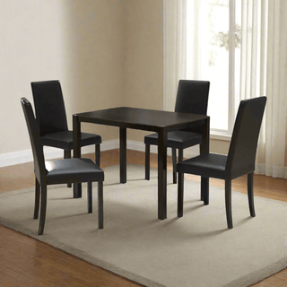 Megafurniture | Ruelle II Wooden Dining Set (1+4) | Dining Set