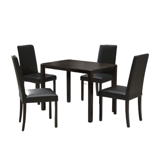 Megafurniture | Ruelle II Wooden Dining Set (1+4) | Dining Set