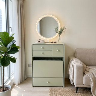 Corvina Dressing Table with Mirror
