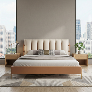 Arman Leather Bed Frame