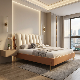 Arman Leather Bed Frame