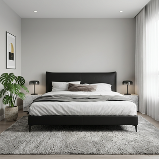 Clara Leather Bed Frame