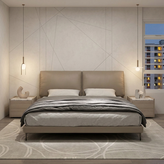 Ethel Leather Bed Frame