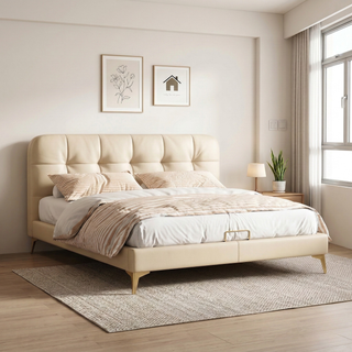 Estaris Leather Bed Frame