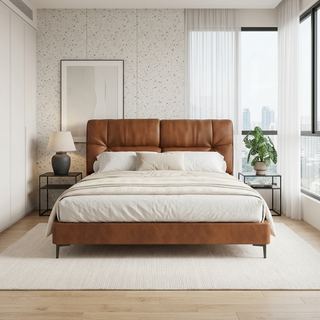 Montis Leather Bed Frame