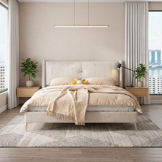 Vardon Leather Bed Frame