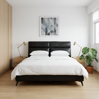 Daxter Leather Bed Frame