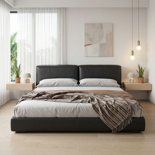 Comfora Leather Bed Frame