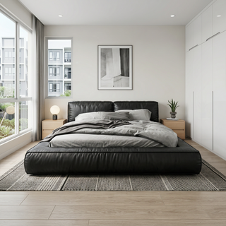 Snugra Leather Bed Frame