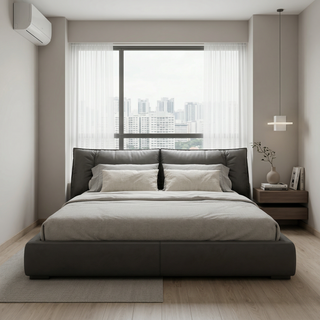 Revalon Leather Bed Frame