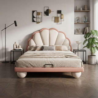 Velena Leather Bed Frame