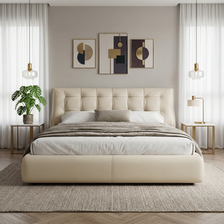 Velion Leather Bed Frame