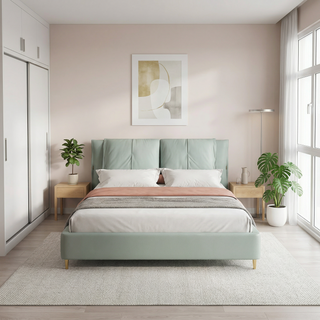 Aerion Leather Bed Frame