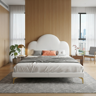 Solena Leather Bed Frame