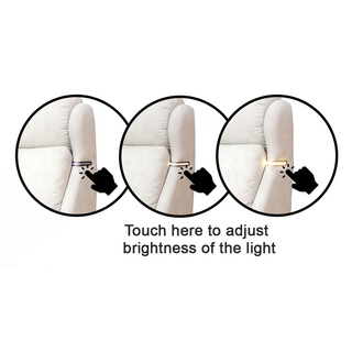 Grinden Fabric Bed Frame (Pet Friendly & Night Light)