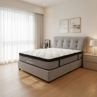 Lyric Fabric Bed Frame by Esteller (Pet Friendly & Easy Clean)