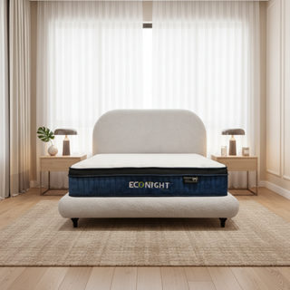 Morven Fabric Bed Frame by Esteller (Pet Friendly & Easy Clean)