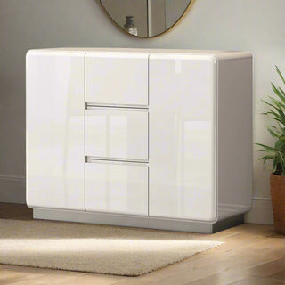 Estrella Gloss White Sideboard (100cm)