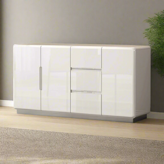 Estrella Gloss White Sideboard (160cm)