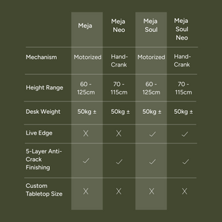 BALAK's Meja Neo Standing Desk