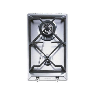 Megafurniture | SMEG 30cm Stainless Steel Gas Hob (2 Burners) SRV532GH3 | Hob