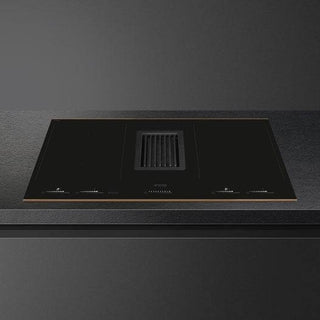 Megafurniture | SMEG 83cm Venting Induction Hob with Copper Trim (4 Cook Zones) HOBD682R1 | Hob