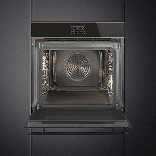 Megafurniture | SMEG Galileo 60cm Dolce Still Novo Steam100 Pro Multifunction Combi Oven SO6604S4PNR | Built-in Oven
