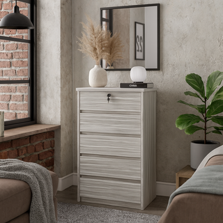 Ivy Milk Chest Of Drawer (50cm)