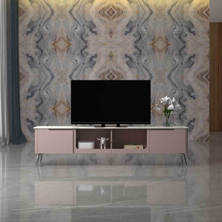 Megafurniture | Samira Polished Sintered Stone TV Console (180cm) | TV Console