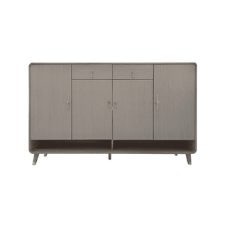 Megafurniture | Sandro 4 Door Wooden Shoe Cabinet in Pine (163cm) | Shoe Cabinet