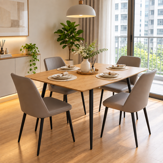 Tyrone Extendable Dining Table Set (1+4)