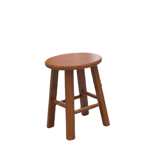Megafurniture | [Set of 4] Elarion Junior Wooden Stool | Bar Stool