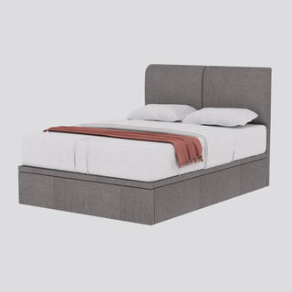 Razi Faux Leather Storage Bed Frame