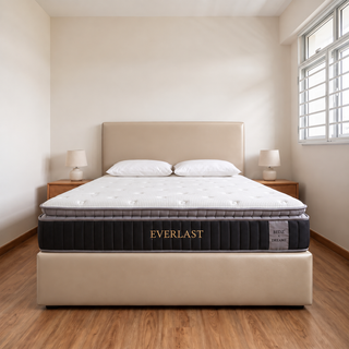 Bedz & Dreamz Everlast Mattress + Storage Bed Frame Package