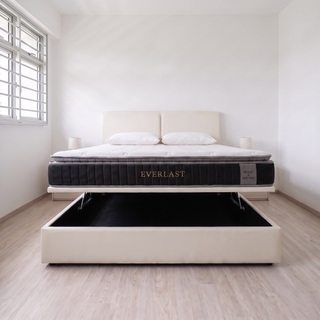 Bedz & Dreamz Everlast Mattress + Storage Bed Frame Package