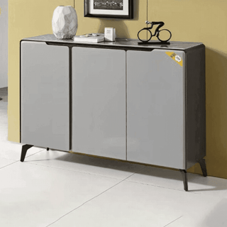 Megafurniture | Thalassa 3 Door Shoe Cabinet with Sintered Stone Top (120cm) |