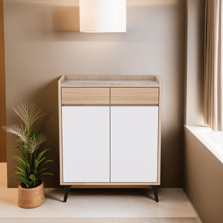 Megafurniture | Treno 2 Doors Shoes Cabinet | Shoe Cabinet