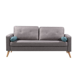 Megafurniture | Treyton Grey Fabric Sofa (2 & 3 Seater) | Fabric Sofa
