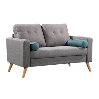 Megafurniture | Treyton Grey Fabric Sofa (2 & 3 Seater) | Fabric Sofa