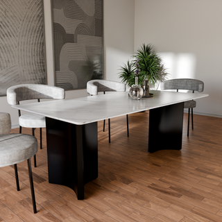 Cassara Sintered Stone Dining Table