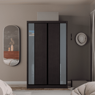 Megafurniture | Valkyrie Modular Wardrobe (Frosted Glass) | Modular Wardrobe