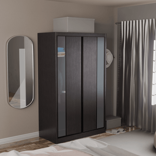 Megafurniture | Valkyrie Modular Wardrobe (Frosted Glass) | Modular Wardrobe