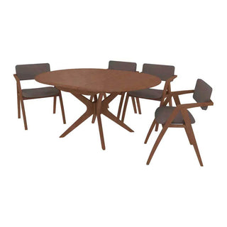 Megafurniture | Veryl Extendable Wooden Dining Set | Dining Set