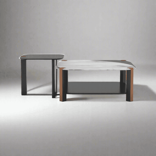 Megafurniture | Vivian Marble Nesting Coffee Table | Coffee Table