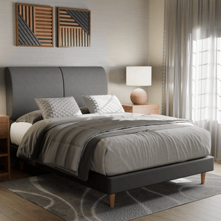 Megafurniture | Vivienne Fabric Bed Frame (Water Repellent) | Bed