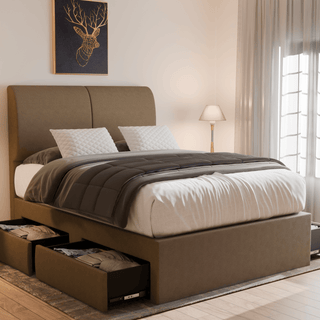 Megafurniture | Vivienne Fabric Drawer Bed (Water Repellent) | Drawer Bed