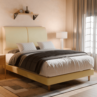 Megafurniture | Vivienne Faux Leather Bed Frame | Bed