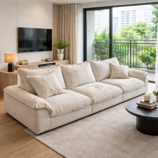 Volux Fabric Adjustable Backrest Sofa