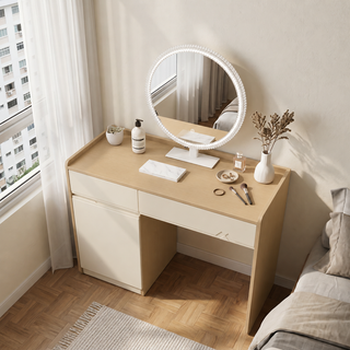 Meravelle Dressing Table with Mirror