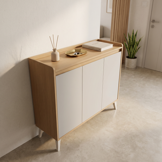 Jovelle 3 Door Shoe Cabinet